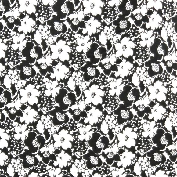 Topshop Mini Dress Coquette Mod Revival Black White Floral Cutout Summer Size 4 - Picture 9 of 13
